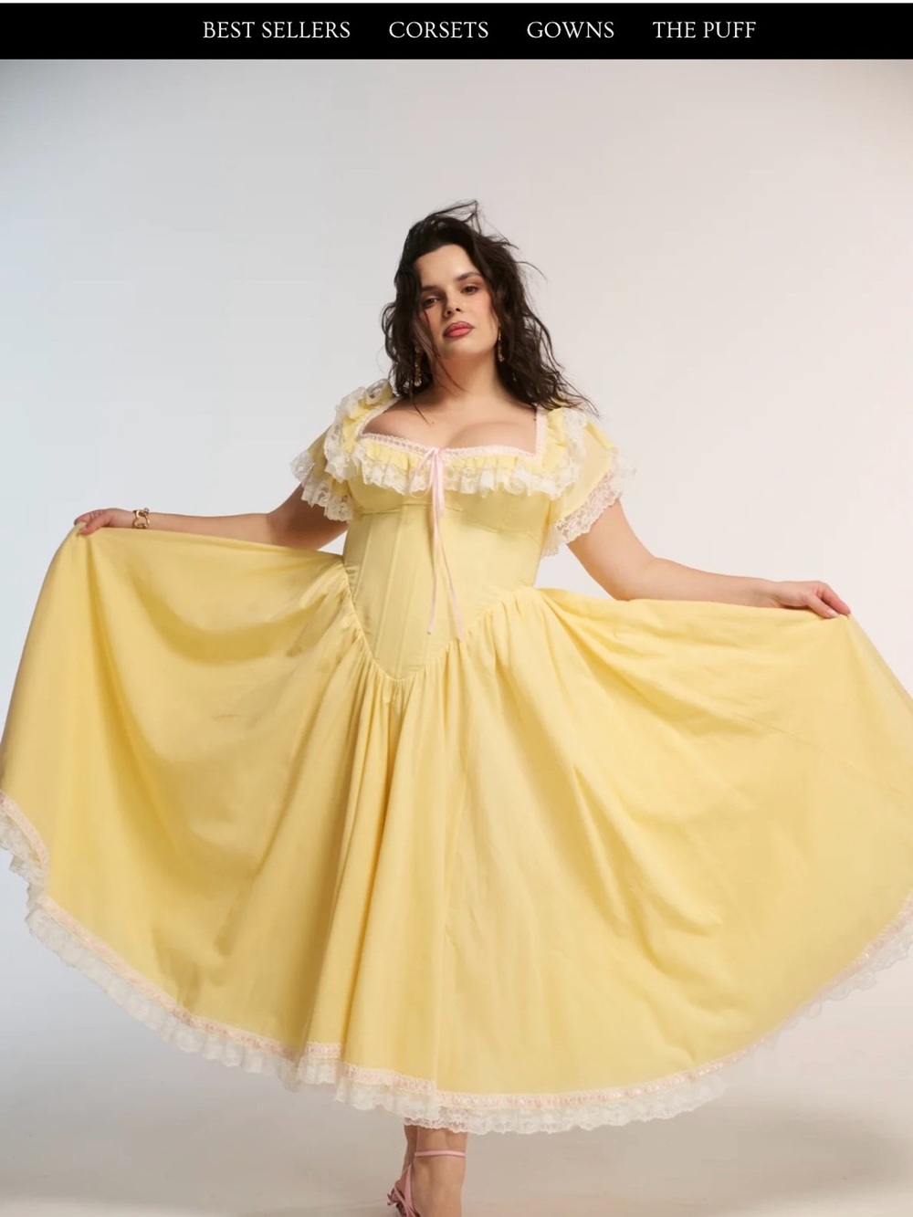 Selkie The Custard Cupid Dress